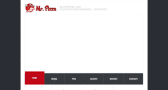 Desktop Screenshot of mrpizza.rs